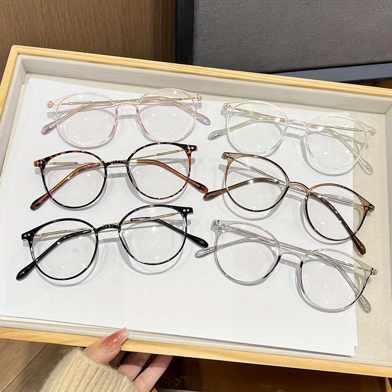 2PCS Ladies' Reading Glasses Anti Blue Light Computer Glasses Full Frame Fashion Design for Daily Wear Lightweight Frame