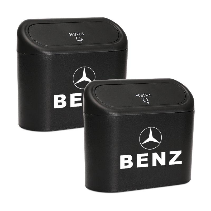 Car Trash Bin Hanging Vehicle Garbage Dust Case Storage Box For Mercedes-Benz C500 C200 C300 A B C E GLA CLA GLK GL ML GLE V177 W247 W176 W207