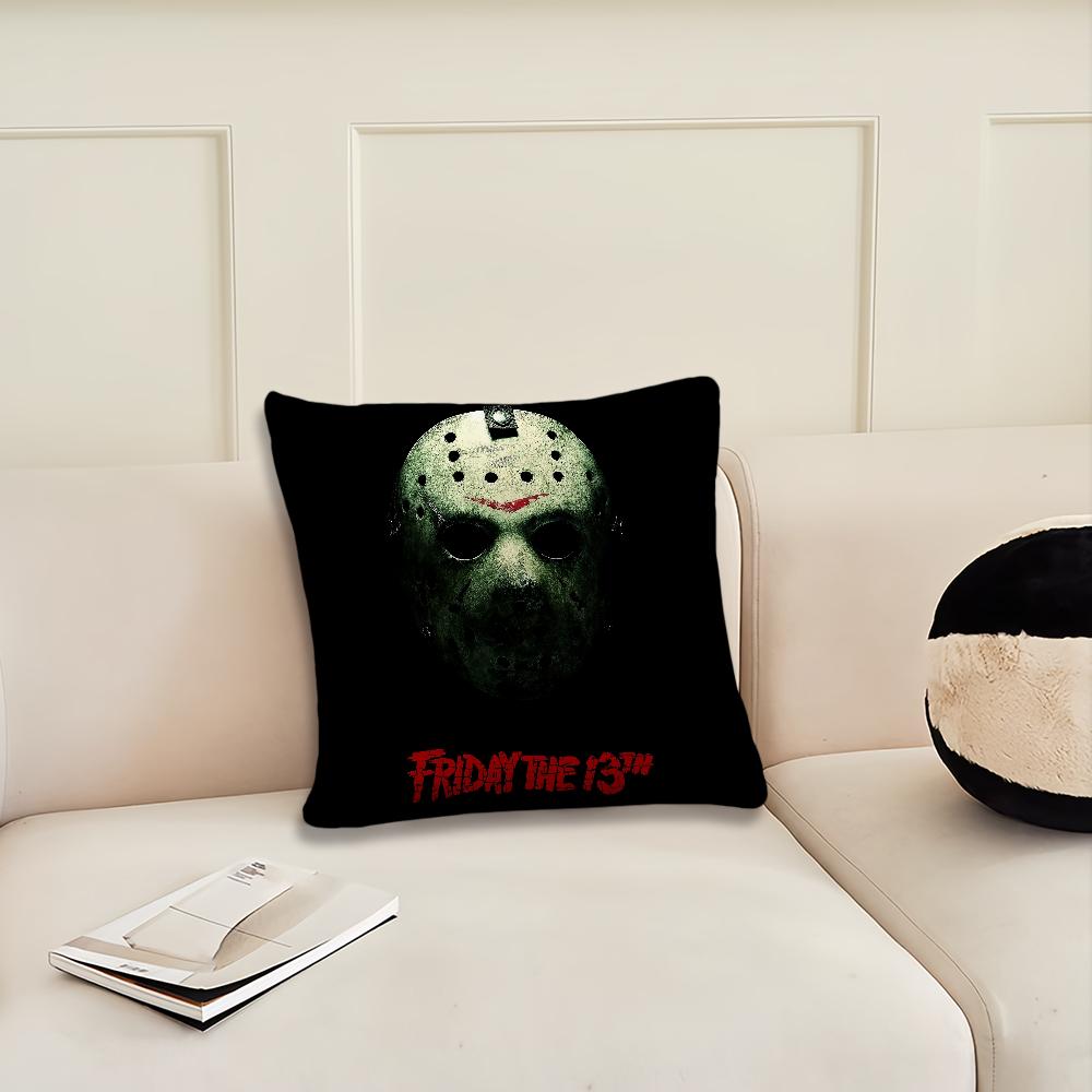 Film F-Friday 13th Halloween Cushion Cover Living Room Headboard Office Cushion Bedroom Cushion Sofa Nap Time Pillow Case