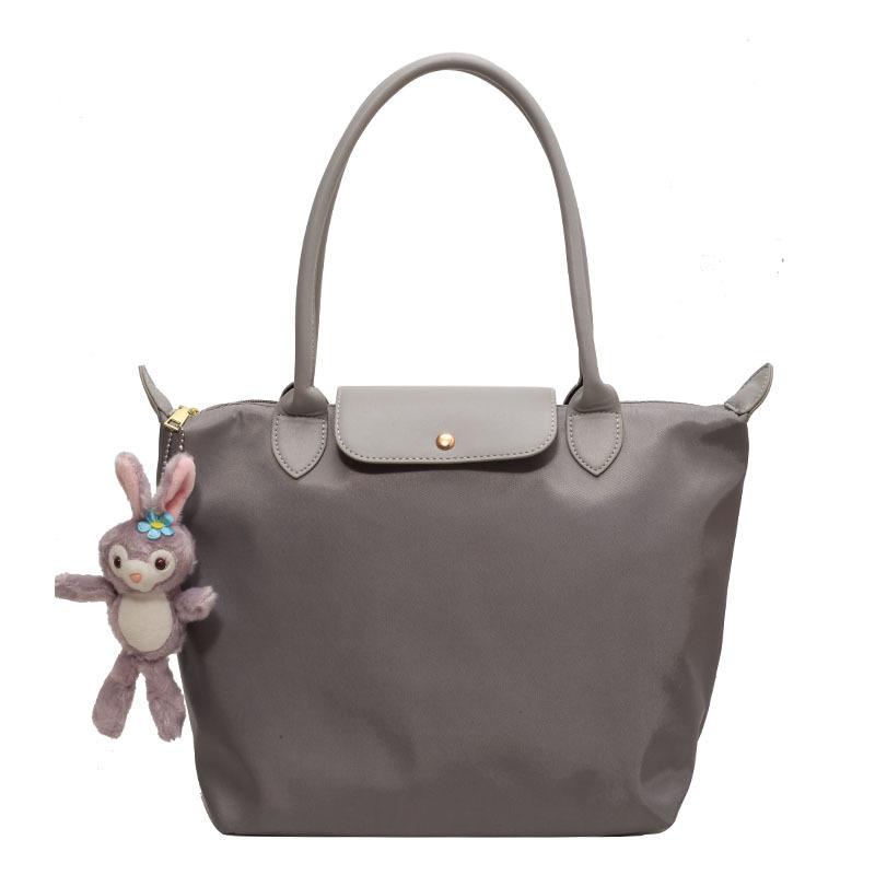 Premium texture large capacity dumpling bag nylon canvas bag summer new student bag class commuter bag