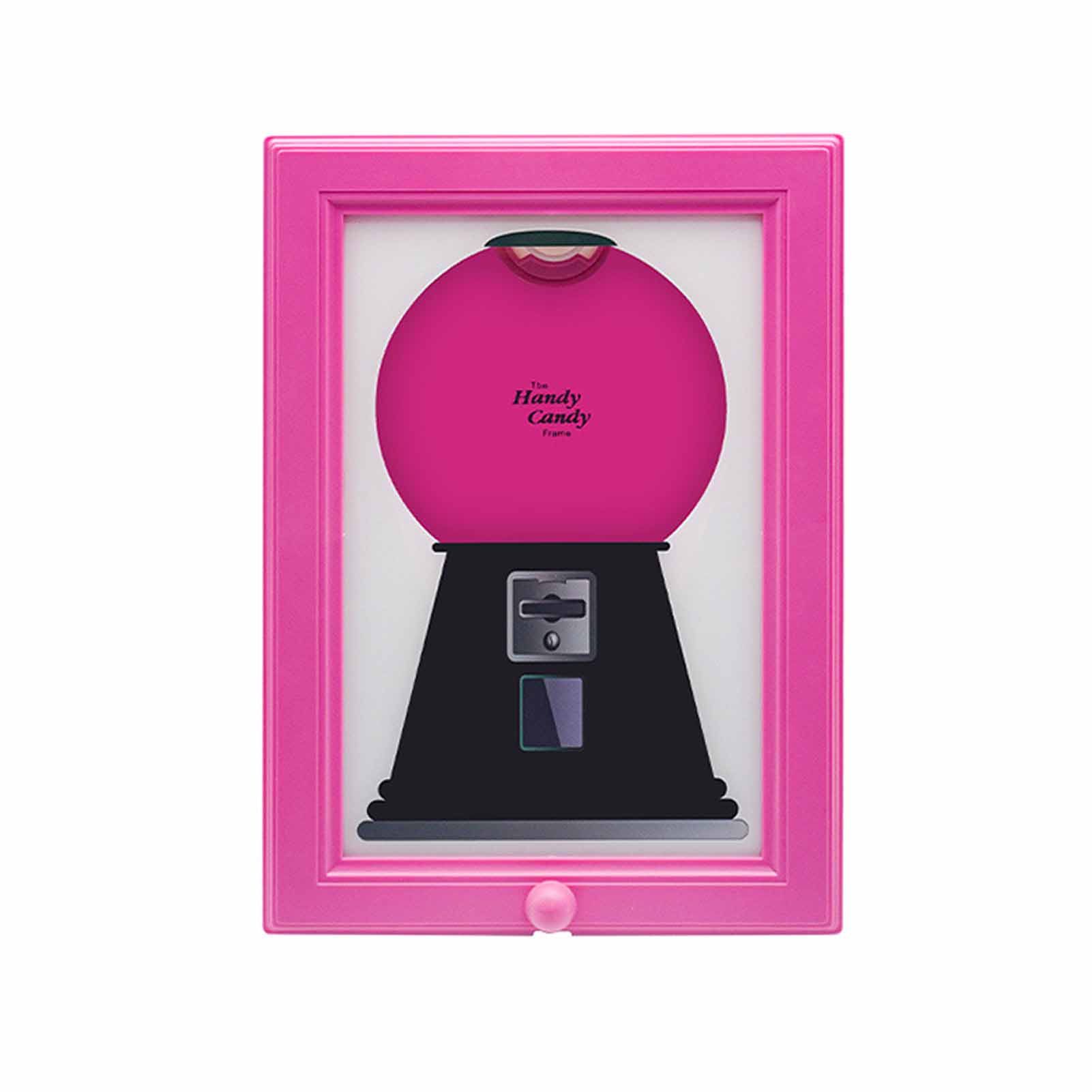 

Desktop Storage Device With Candy Dispenser Multi-purpose Gumball Machine Photo Frame