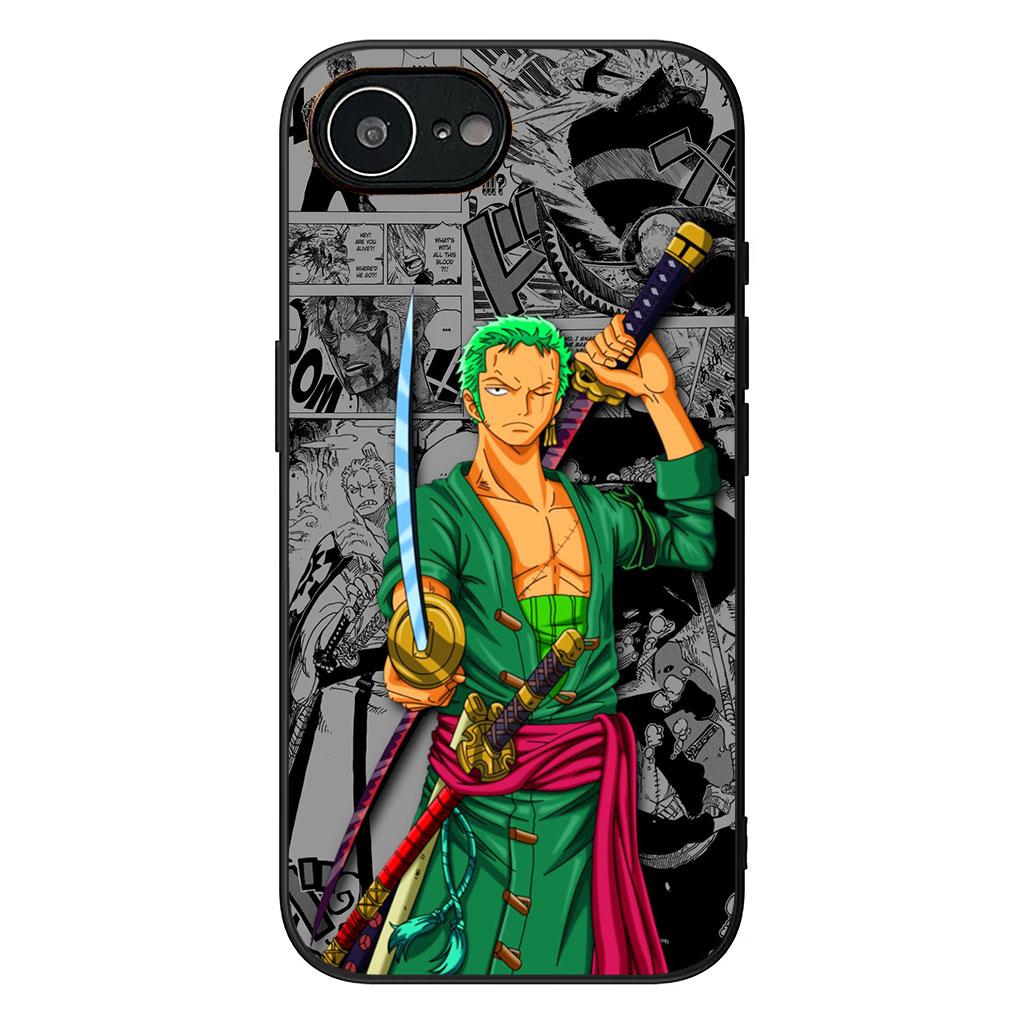 Anime Nami Luffy Zoro One Pieces Phone Cover for Apple iPhone 17 16 11 Pro XS Max XR 6 7 8 Plus 16E SE 2020 Air 5 SE2 Case