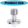 Camera Quick Release Screws 3/8 Inch Stainless Steel Tripod Adapter for DSLR and Rig Accessories