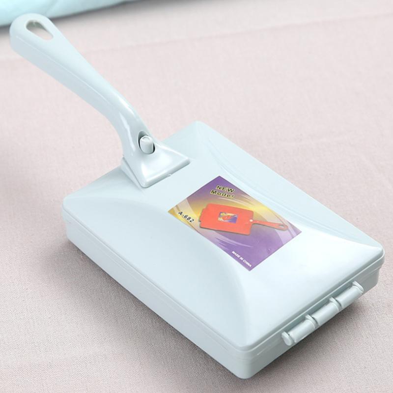 Carpet Floor Sweeper Cleaner Hand Push Automatic Broom for Home Office Carpet Rugs Dust Scraps Paper Cleaning with Brush
