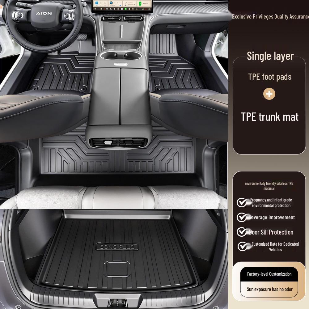 GAC AION i60 TPE Floor Mats: Essential Decorative Accessory for 25 Models