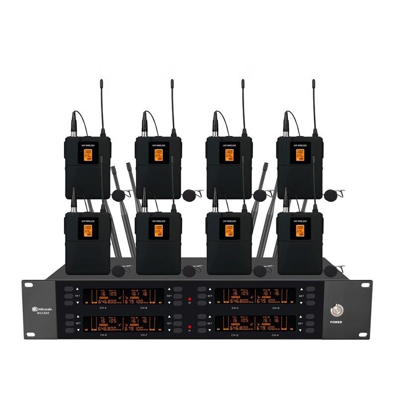 

Micgrain MG5880 Wireless 8-Channel Conference Microphone System (CN version)