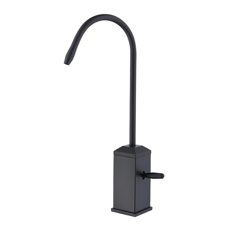 304 Stainless Steel 1/4"Kitchen Filtered Faucet Direct Drinking Tap Osmosis Drinking Water Filtration System Sink Tap Black/Gray