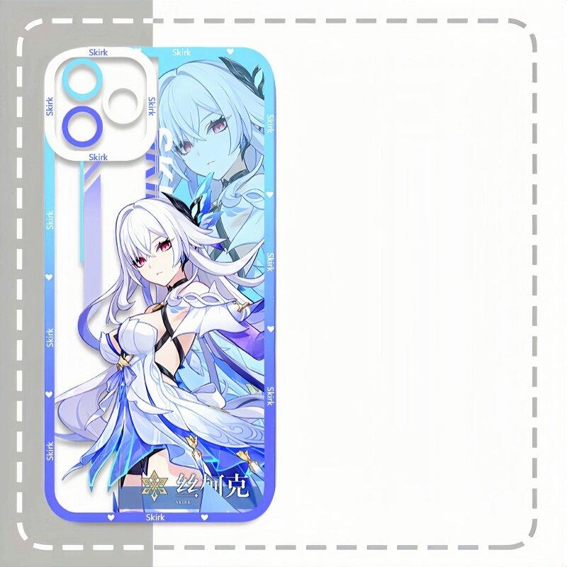 Genshin Impact Skirk Handyhülle Für Xiaomi Redmi Note 14 13 12 11 Pro Plus 11S 12S 10 10S Turbo 4 POCO X6 X7 Pro 14C 13C Hülle