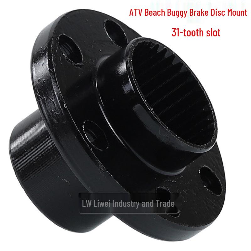Off-Road ATV Rear Drive Shaft & Brake Disc Mounting Bracket for GY6 Big Bull