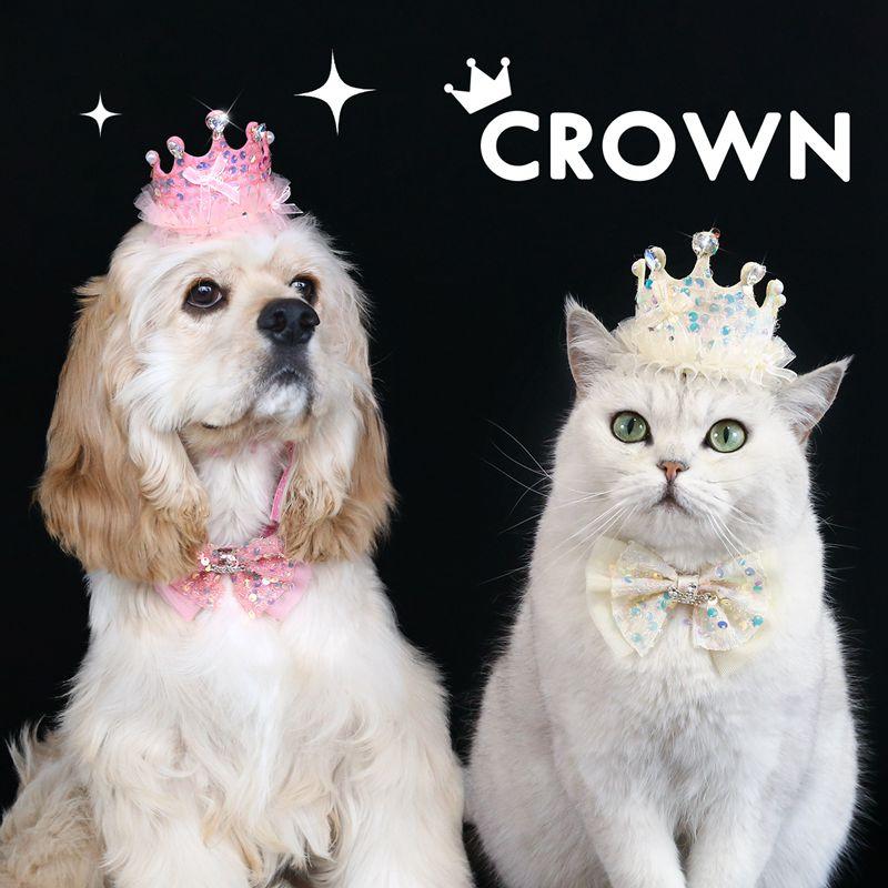 Pet Birthday Hat Bib Party Hat Cat Puppy Lace Saliva Towel Dog Bandana Scarf Dog Birthday Dress Up Photography Props Supplies