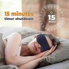 Heated Electric Eye Massager Mask - Wireless, Relieves Strain, Dark Circles, Dry Eyes, Fatigue