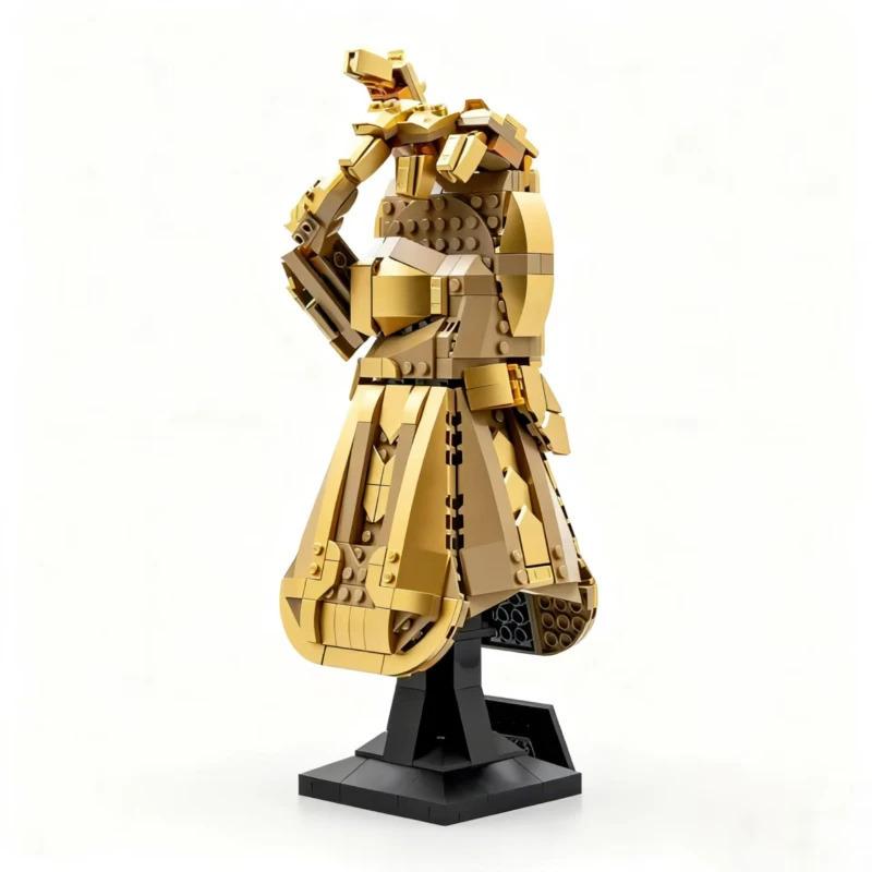 598pcs Thanos Heroes Infinity Gauntlet 76191 Building Blocks  Assemble Puzzle Model Toys Holiday Christmas Birthday Gifts