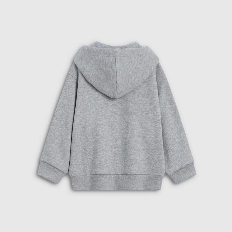 GAP Boys' Logo Embroidered Hooded Fleece Sweatshirt