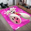 Diddl the Jumping Mouse3 Flannel Pattern Square Carpet,Area Rug,Carpet Rug for Living Room Bedroom Sofa Playroom Decor,Non-slip Floor Mat