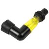 90 Degree Flashing Spark Plug Cap Universal High Pressure Cap  Motobike