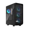 Fractal Design | Meshify 2 Compact Lite RGB | Side Window | Black TG Light | Mid-Tower | Power Supply Included No | ATX