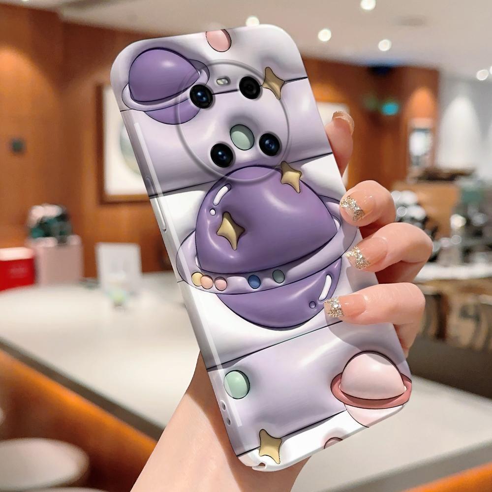 All-inclusive Film Handyhülle Cartoon Mode Design Hartschale Vollständige Abdeckung Kameraschutzhülle für iPhone Huawei Honor Vivo Google