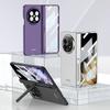 Magnetic Hinge Stand Armor Case For OPPO Find N5 Magnetic Wireless Charge Screen Glass Protective Cover For Oppo Find N5 Case