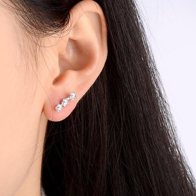 Lindon – boucles d'oreilles en alliage de cuivre et Zircon pour femmes, cadeaux de fête de mariage