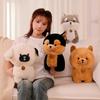 JUSCH 8" Husky Dogs Plush Husky Wolf Stuffed Animal Toys Puppy Doll Simulation Dog Ornaments Soft Cuddle Adorable Gifts
