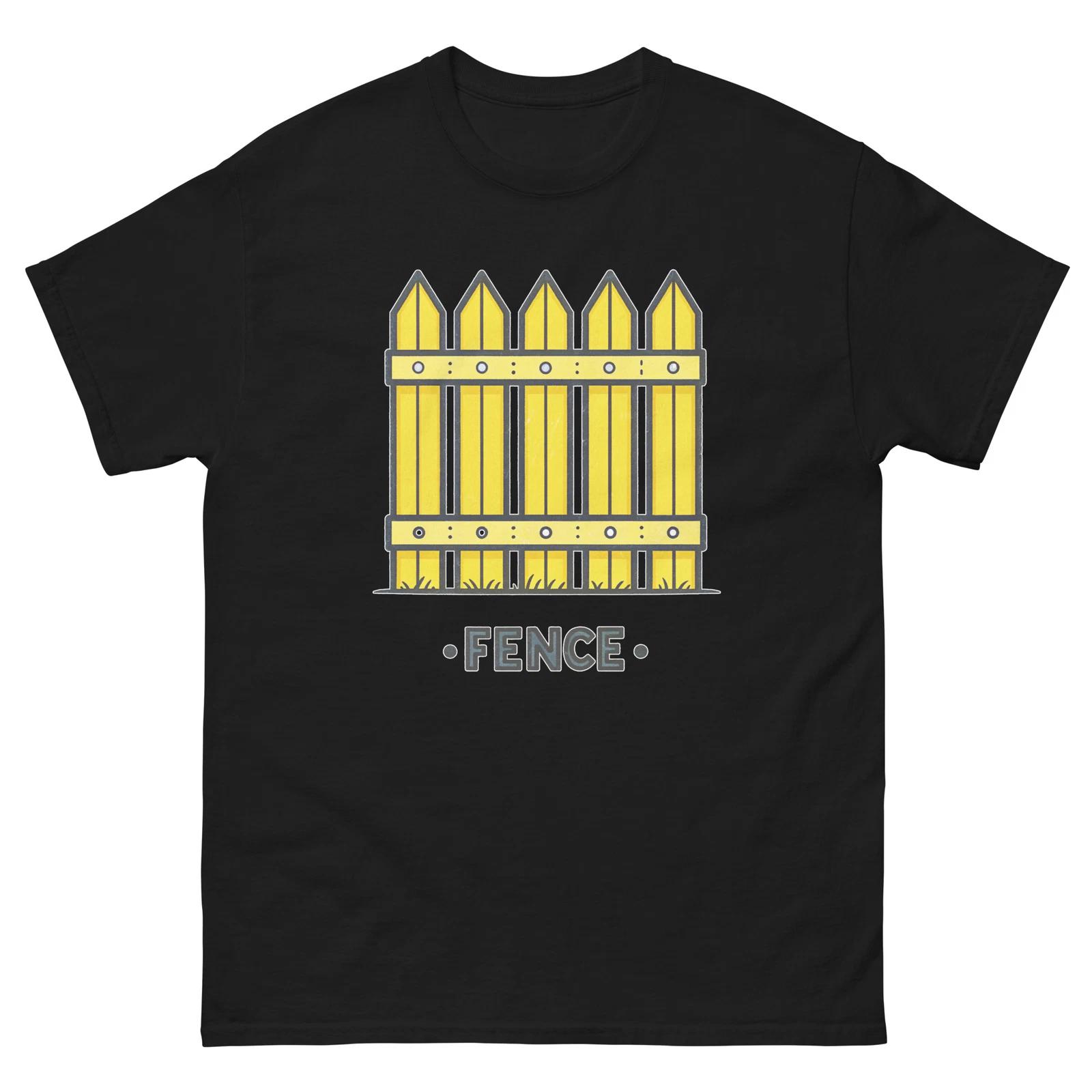 Fence Farming Rural Life Agriculture T-Shirt S