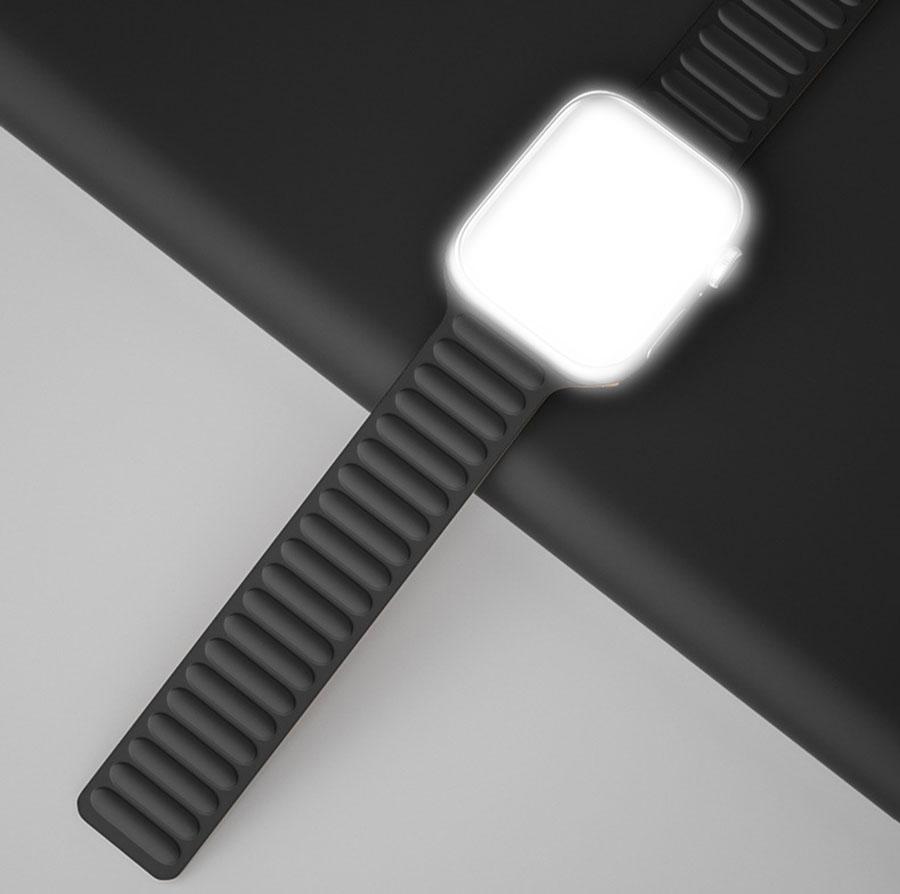 Watch Leather Link Band Magnetic Strap For Iwatch Series 6 5 4 3 2 42/44Mm