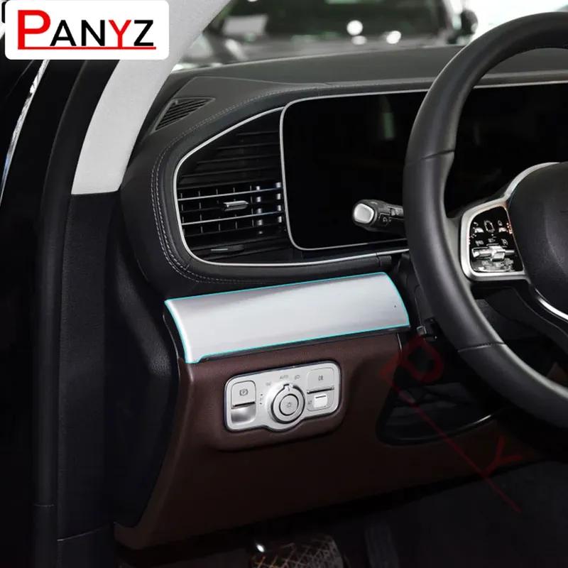 Car Interior Central Console Gear Dashboard Navigation Protective Film for Mercedes Benz GLS Class X167   GLS63 AMG