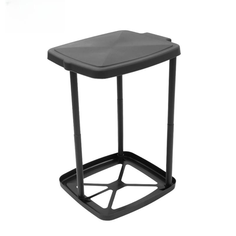 For Multi-functional Garbage Bag Auxiliary Rack Large Capacity Folding Trash Can Insert Tube Trash Rack PP Material