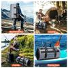 Dry Bags 60L Waterproof Backpack Motorcycle Tail Bag Storage for Outdoor Sports Fish Surfing Rafting Boating Kayak Canoeing