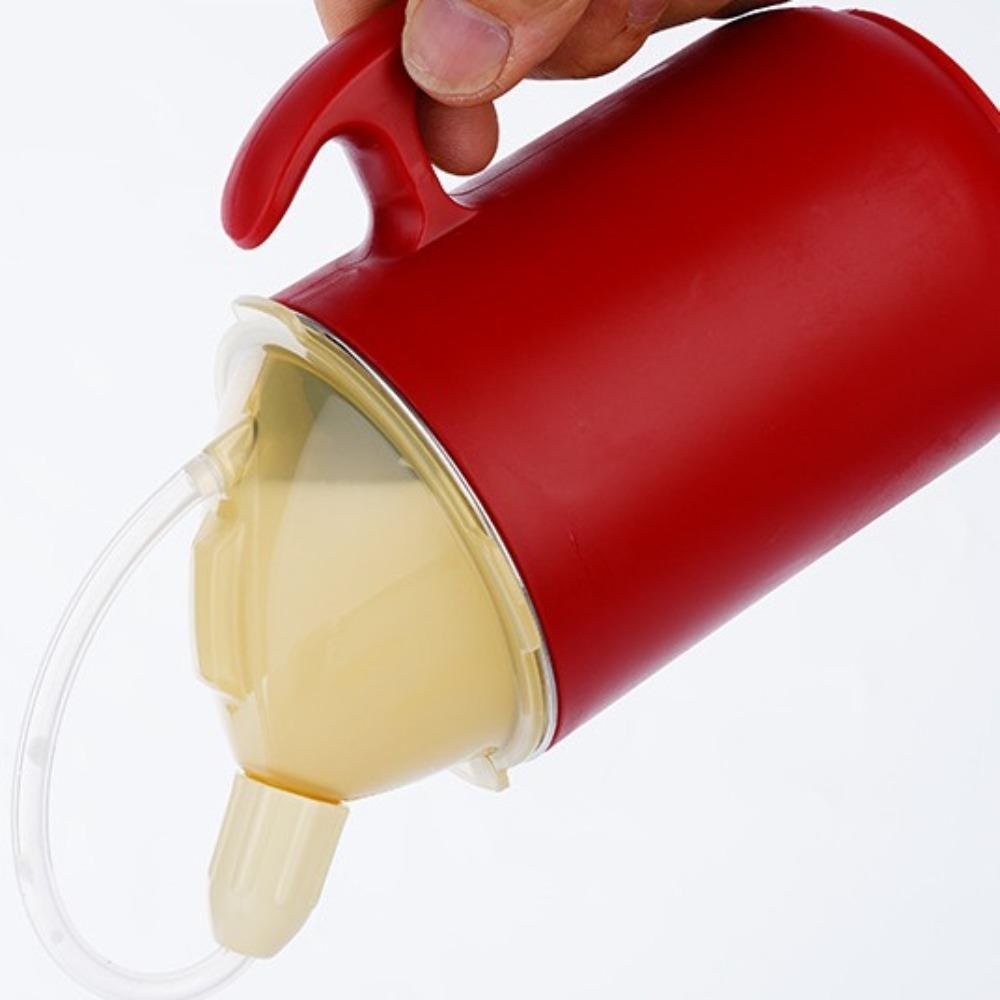 with Straw Adult Sippy Cups 400ml Feeding Cup for Patients Elderly Drinking Cups Clinical Nursing