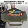 1pc Large Capacity Tool Bag Multifunctional Waterproof Oxford Canvas Hand Tool Storage Bag Traveling Portable Storage Bags