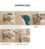 Folding Safety Handrail for Elderly and Disabled - Bathroom Accessibility Aid