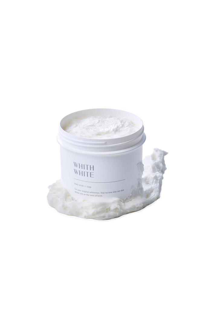Fis White Body Scrub Large Capacity 500g Net Included Hypoallergenic Scrub Body Elbow Knee Butt Blackhead Care Moisturizing
