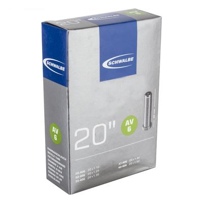 Schwalbe 20 X 20 X Tube American Style 40mm Valve 6AV [Genuine Product] 1.10/1.50, 11/8 (406)
