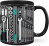 New Tools Foreign Trade Mechanic Tool Box Ceramic Coffee Mark Cup Mechanic Set