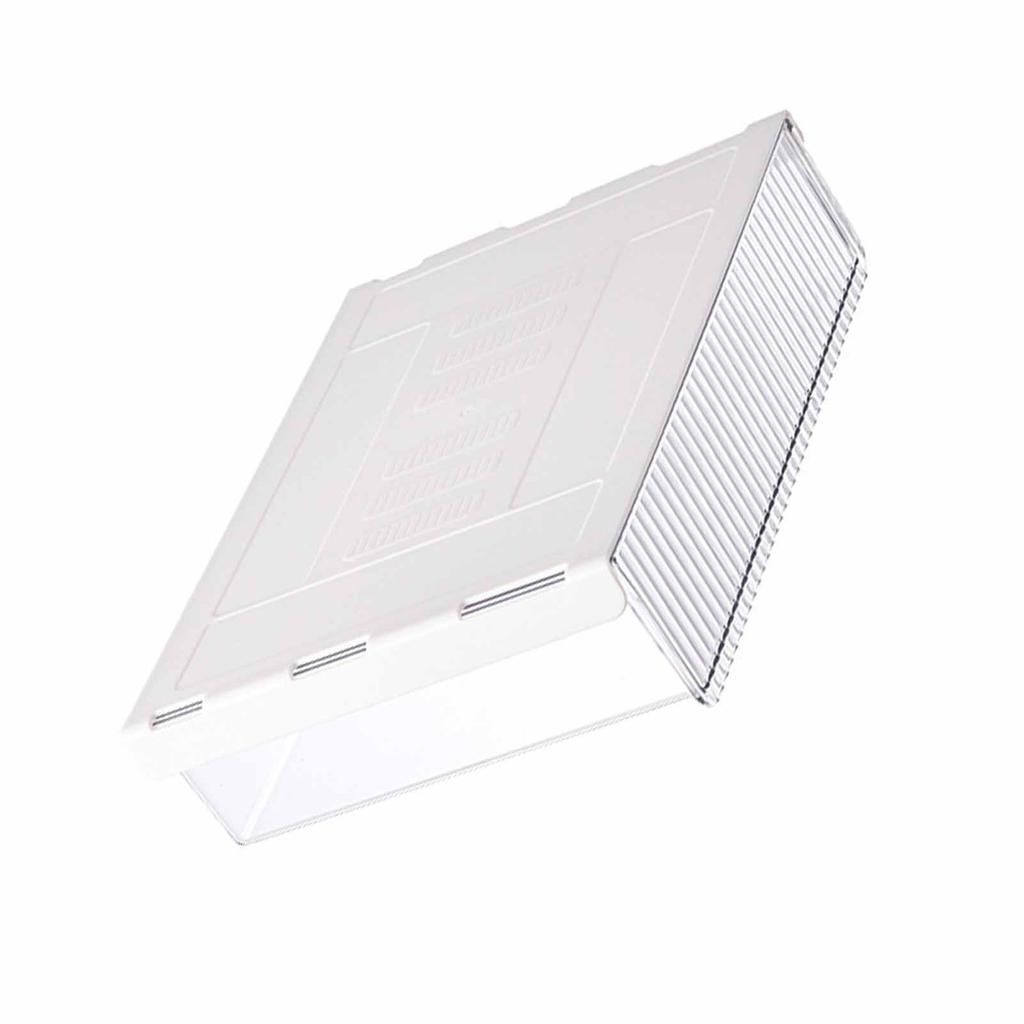 Schreibtischschublade Stilvoller Minimalismus Stil Große Kapazität Klare Schreibtischaufbewahrungsbox für Besteck