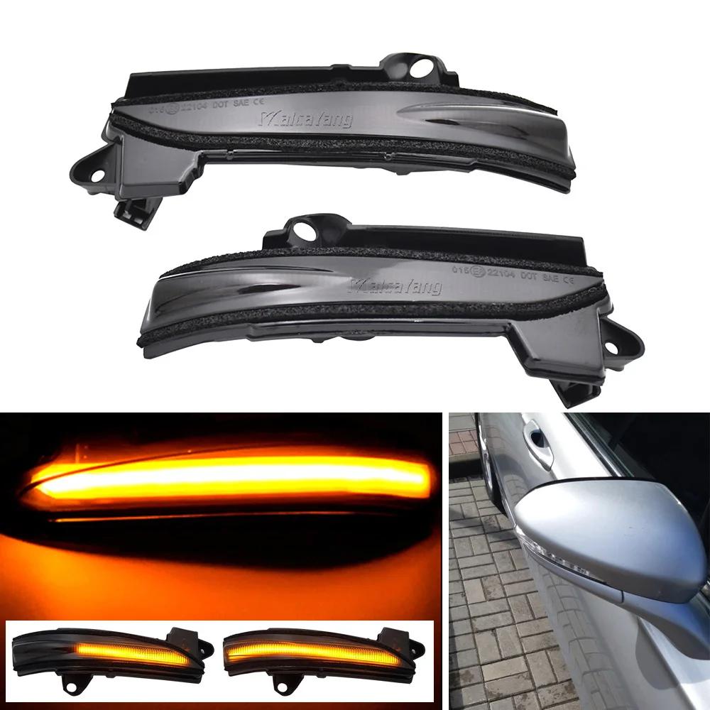 A Pair Dynamic blinker For Ford Fusion Mondeo USA Version LED Turn Signal Mirror light 2013 2014 2015 2016 2017 2018 2019 2020