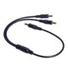 Y Splitter Cord, 5.5x2.5mm, 40cm Power Splitter Cable for LED Strips, Cameras, Electronics
