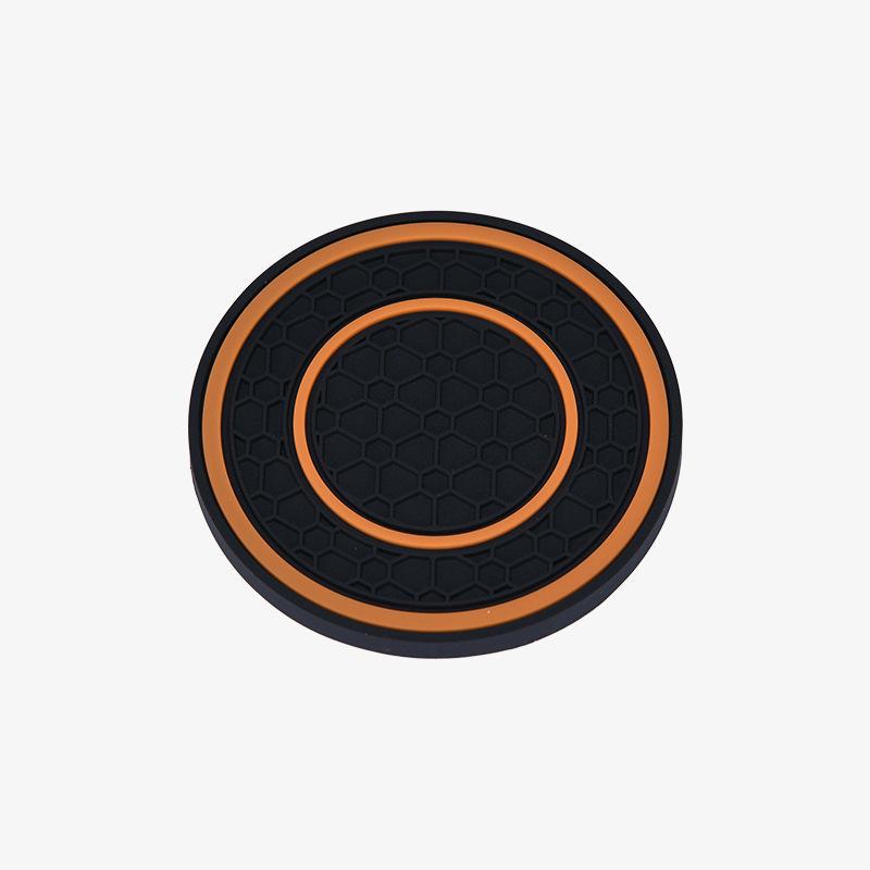 Double Circle Honeycomb Anti-Slip Car Coaster Mats