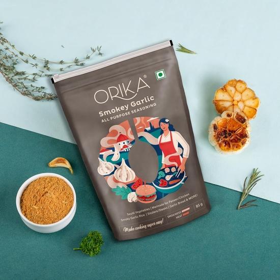 Orika Smokey Garlic All Purpose Seasoning (75G / 85G, Pack of 1)