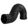 1Pc Steel Wire Reinforced Telescopic Air Intake Hose 51/63/76mm for Car Engine Air Filter Intake Pipe Modification Mass Air Flow 3