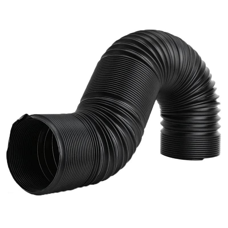 1Pc Steel Wire Reinforced Telescopic Air Intake Hose 51/63/76mm for Car Engine Air Filter Intake Pipe Modification Mass Air Flow 3