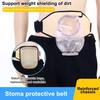 Ostomy Support Belt Pouch Cover Oxford Mesh Cloth Soft High Flexibility Breathable Ostomy Bag Cover For Men Women