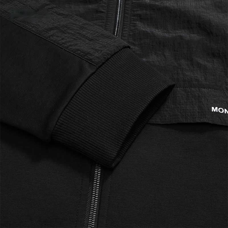 New FILA Jackets Men's Jet Black F11M229501FBK