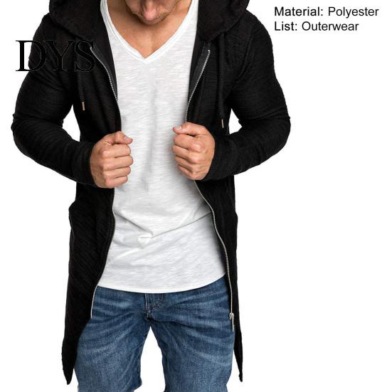 Felpe Morbide con Zip a Manica Lunga Cardigan Casual Lungo da Uomo per Giacca da Esterno