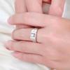 Valentine'S Day Gift Angle Niche Deign Korean Style Ring Vintage Ring Couple Ring Fashion Jewelry