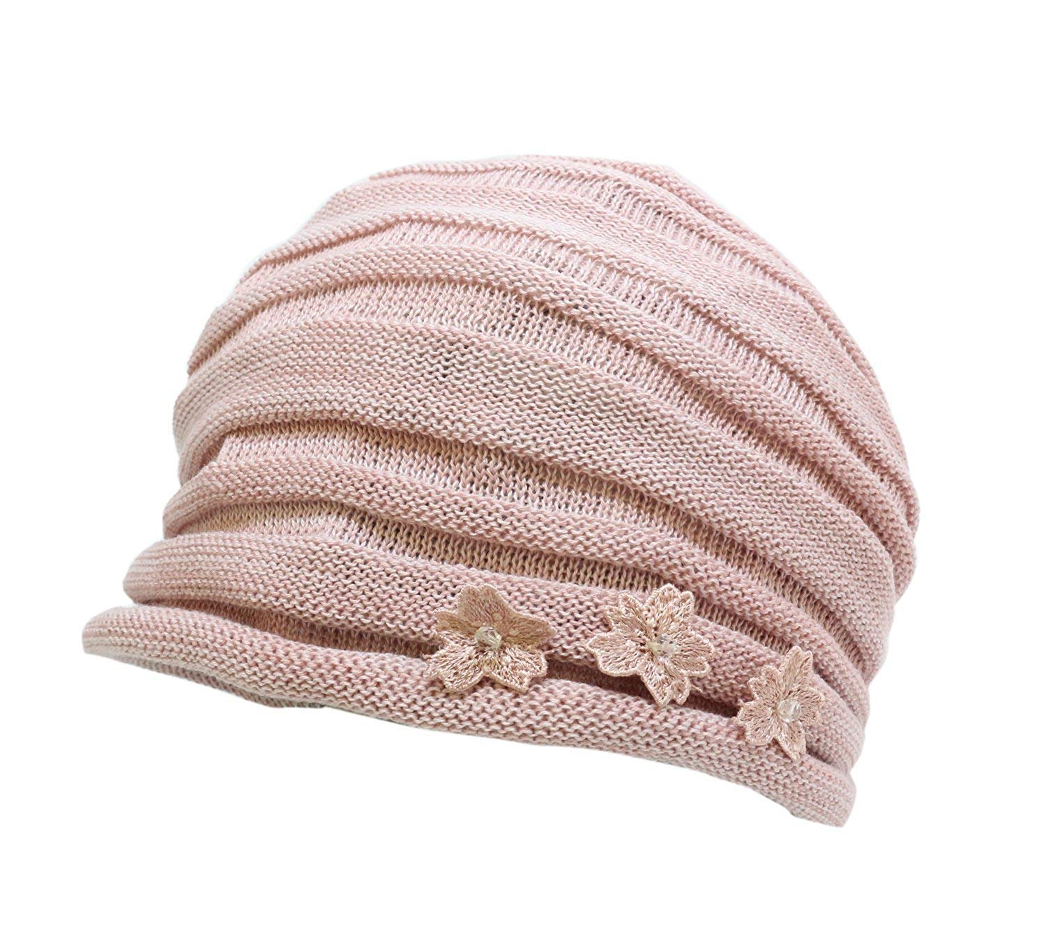 

Вязаная шапка Uno Chiyo для дома, Сделано в Японии, 591-147A, Розовый, 57,5 см (Свободный размер) розовый