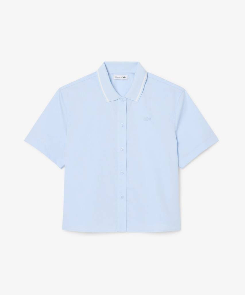 LACOSTE Women'S Collared Short Sleeve Shirt Cf8478-56N T01