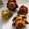 Artificial Artichoke Decoration Realistic Fake Vegetables Fruits Faux Artichoke Bowl Filler for Kitchen Home