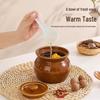 Single-Serving Ceramic Clay Stew Pot - Food Grade Double Boiler for Household Soup and Stew